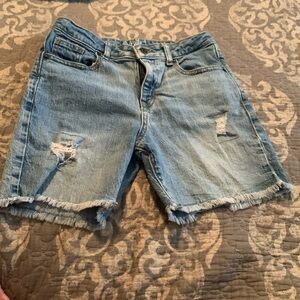 Girls Size 10-12 Relaxed Waist Shorts